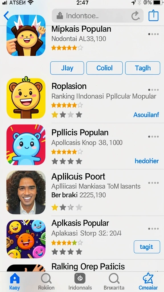 Antarmuka permainan yang menarik dan mudah digunakan.