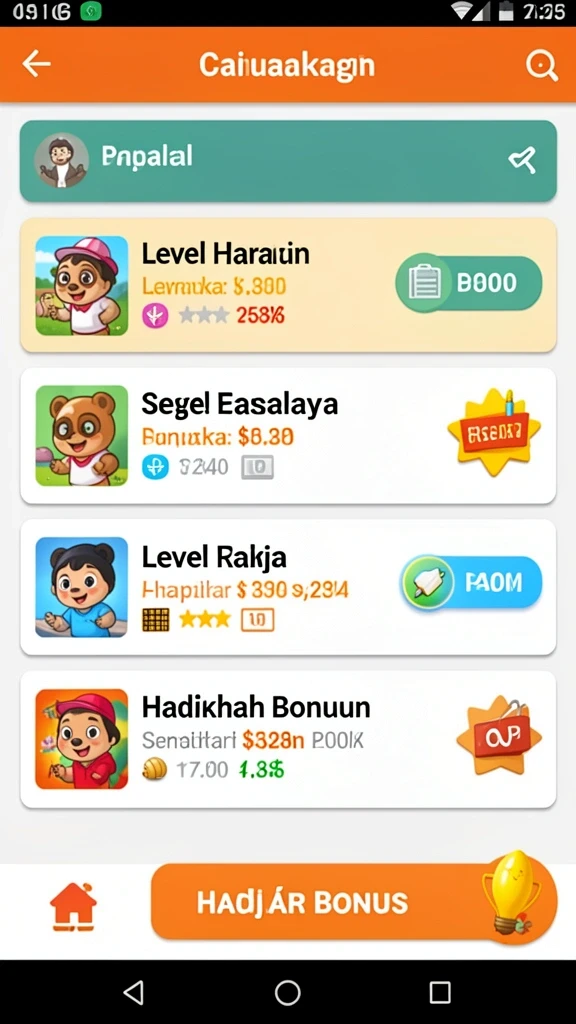 Fitur bonus yang menguntungkan dan seru.