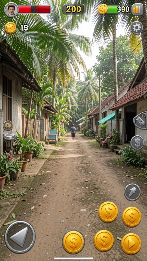 Screenshot menunjukkan tampilan grafis yang menakjubkan.