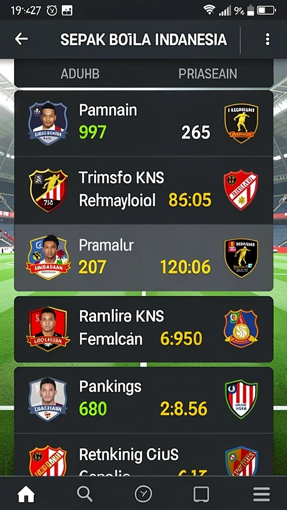 Gambaran tentang berbagai tema kartu bingo yang tersedia.