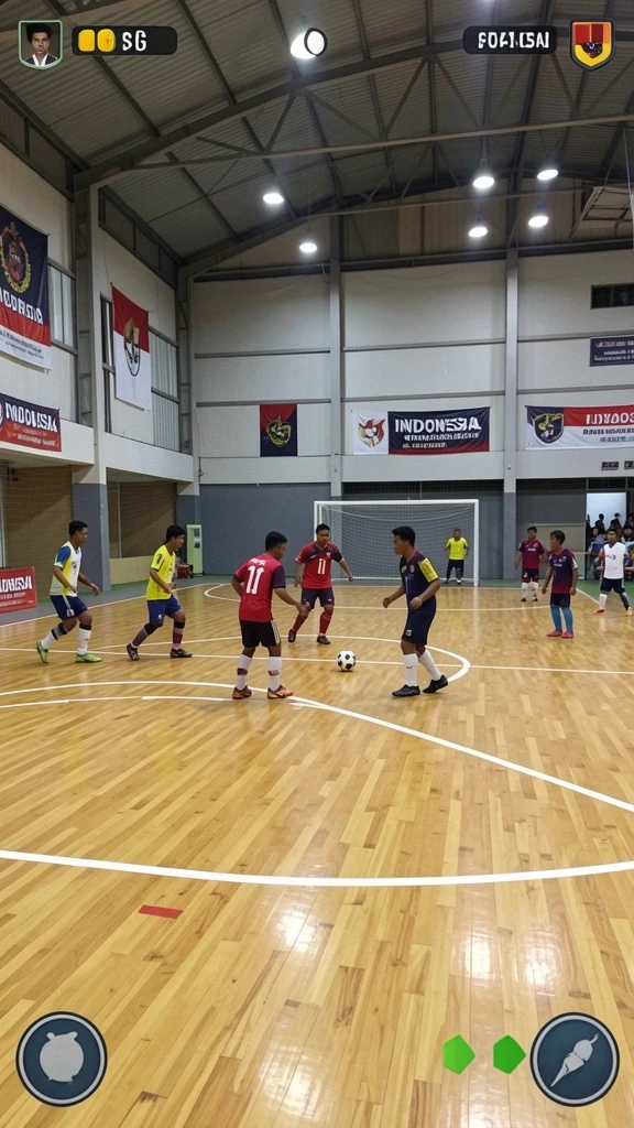 Karakter dengan kemampuan unik untuk tiap pemain.