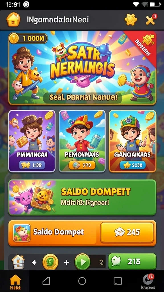 Pemenang berprestasi dengan banyak hadiah menarik.