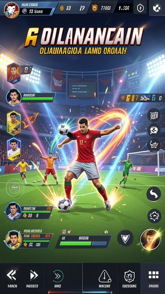 Karakter unik dengan keterampilan berbeda-beda.
