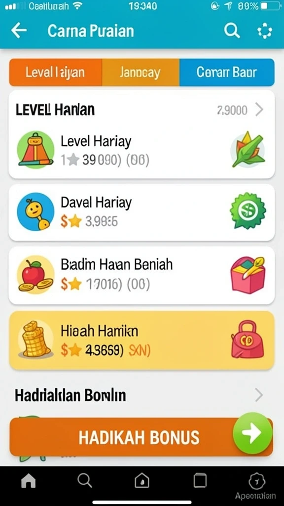 Fitur chat untuk berinteraksi dengan pemain lain.