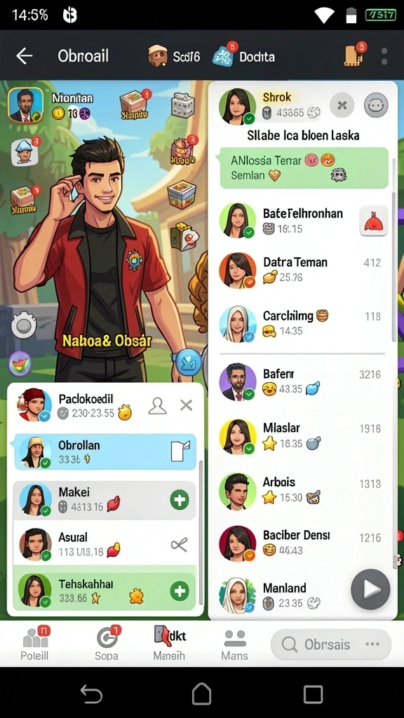 Beragam pilihan tema slot yang menghibur.