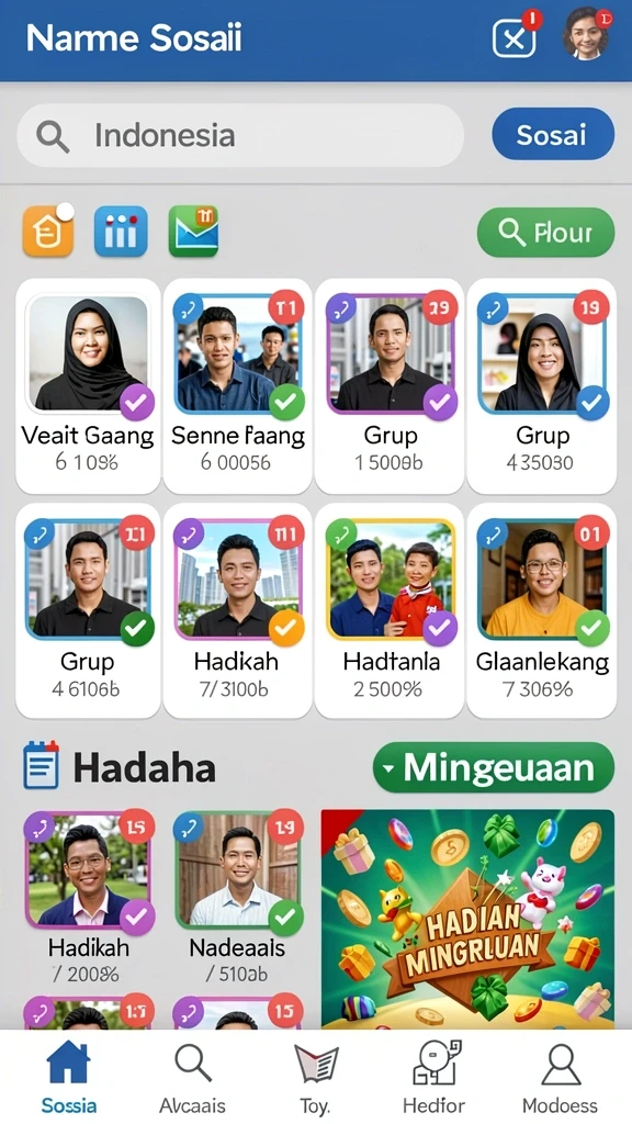 Screenshot memperlihatkan karakter yang sedang bertarung dalam misi.