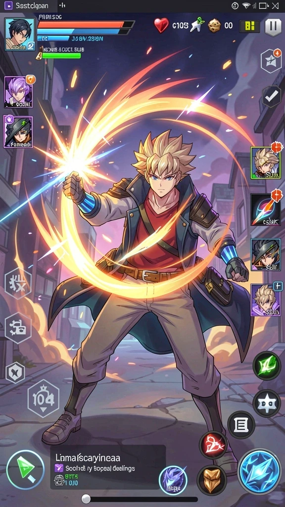 Screenshot menunjukkan pemain yang berinteraksi dalam mode multiplayer.