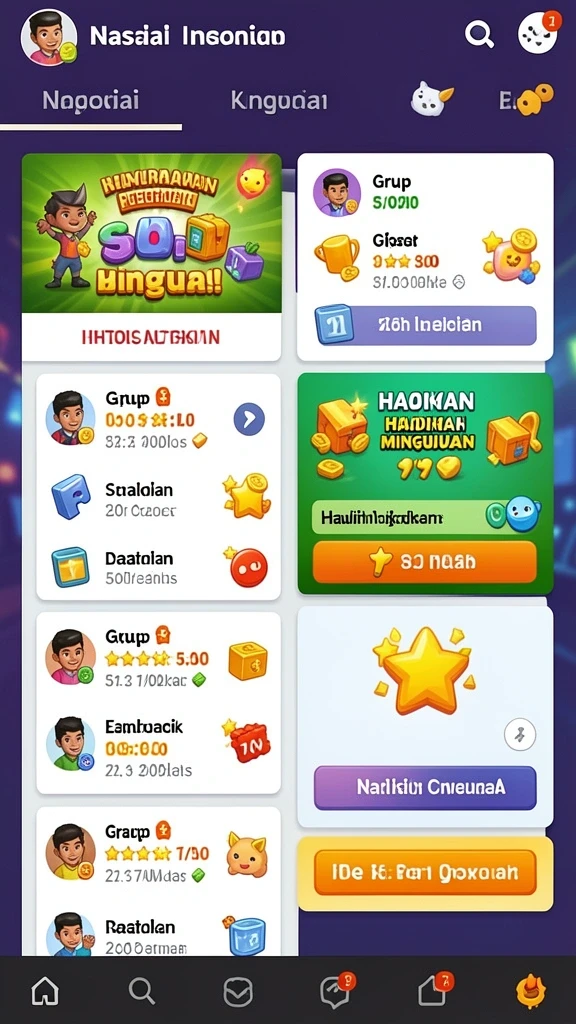 Tampilan antarmuka yang menarik dan mudah digunakan.