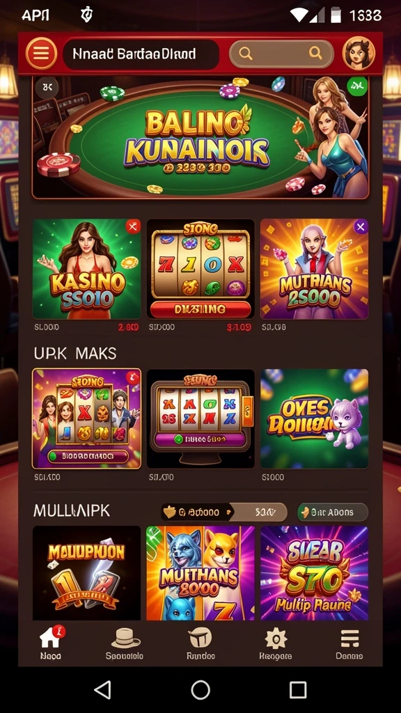 Banyak pilihan tema permainan slot yang variatif.