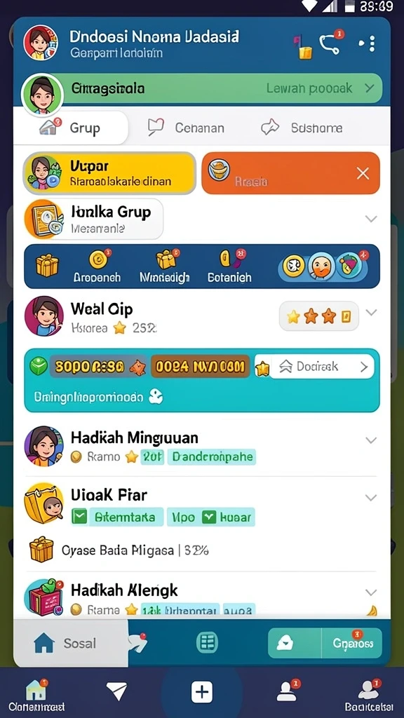 Fitur bonus harian yang menguntungkan bagi pemain.