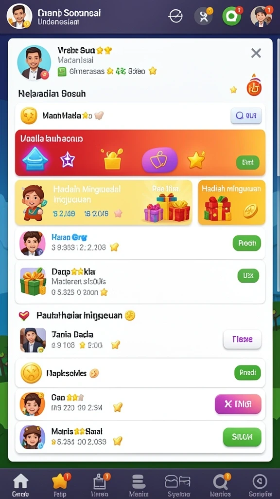 Karakter baru yang ditambahkan dalam pembaruan terbaru.