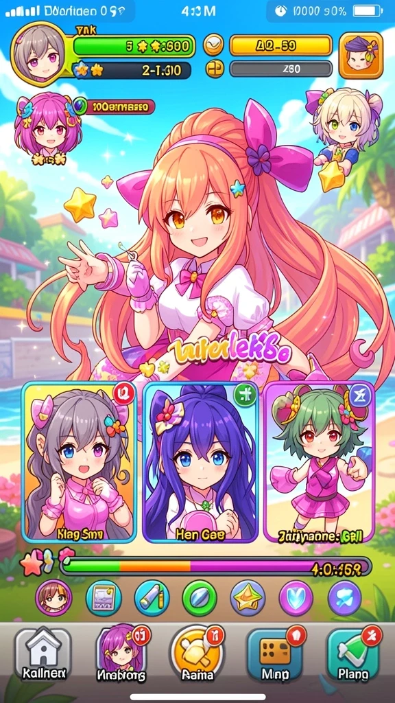 Screenshot menunjukkan pemandangan indah dalam level terbaru.