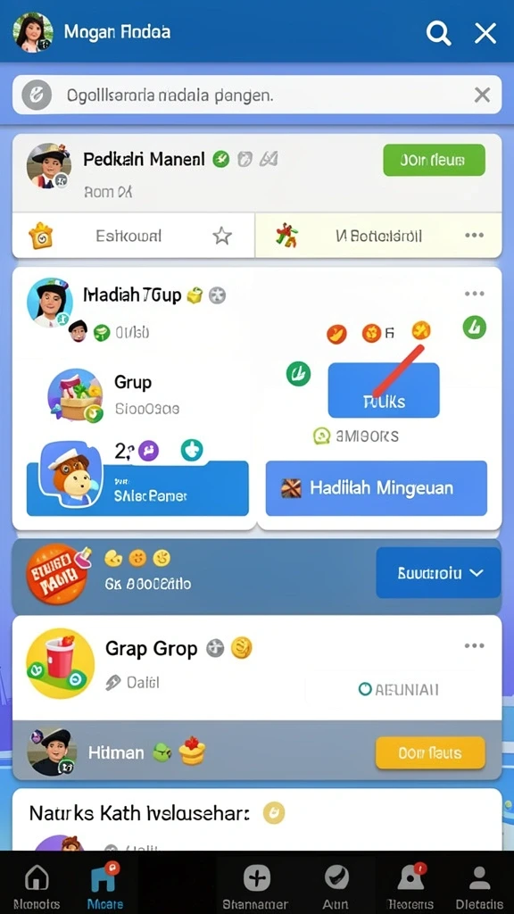 Bersaing dengan teman dalam mode multiplayer yang seru.