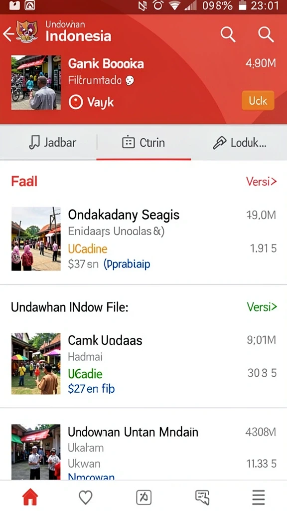 Pengaturan dunia indah dengan detail yang memukau.