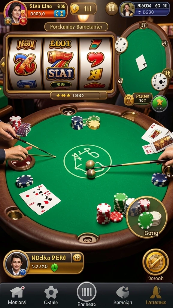 Berbagai level permainan yang menantang untuk setiap pemain.