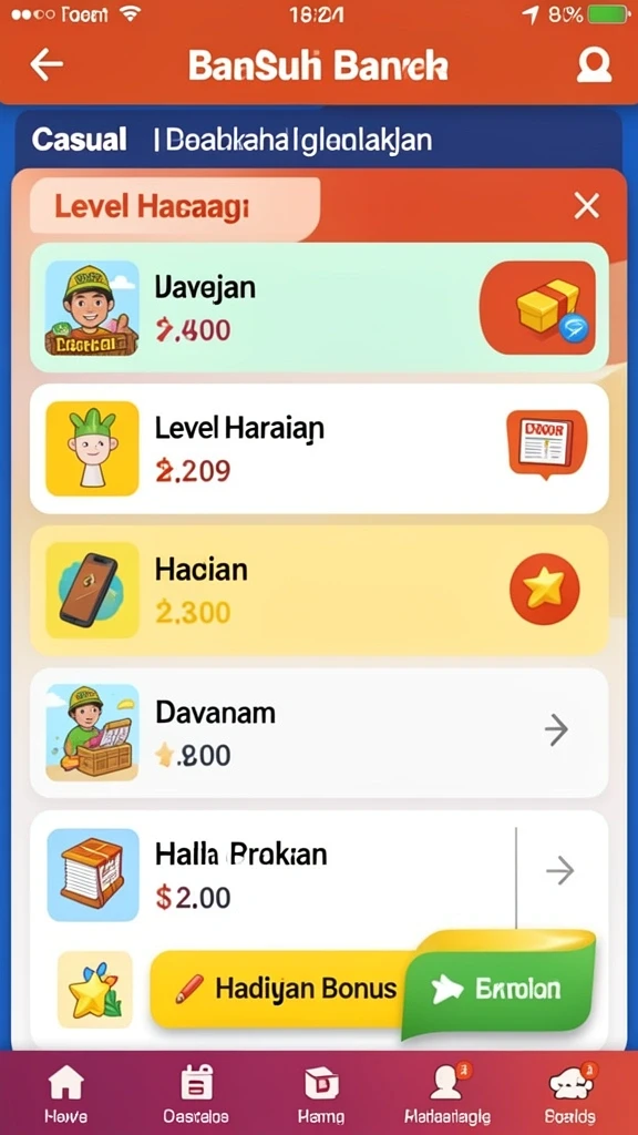 Karakter unik dengan kemampuan luar biasa.