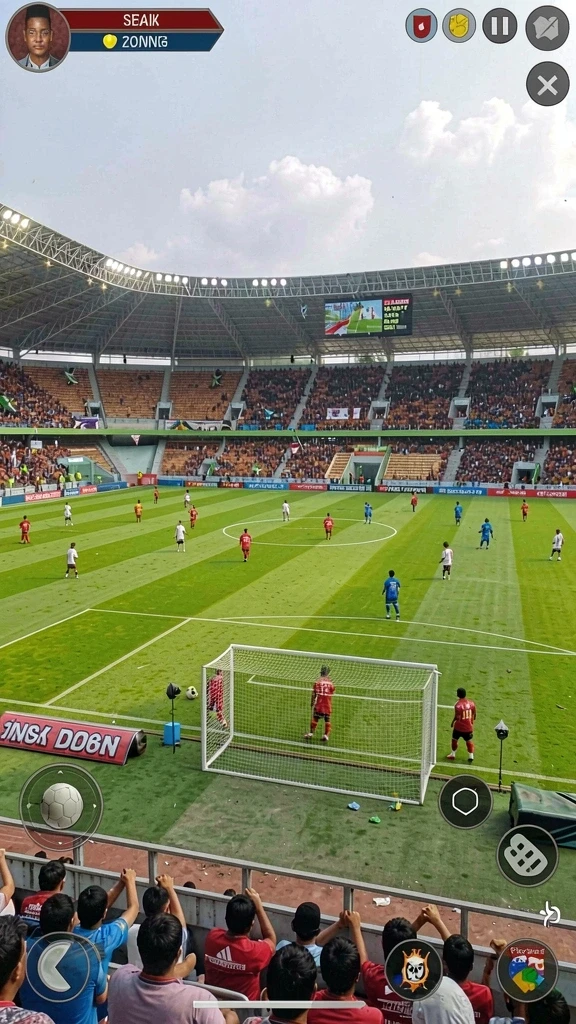 Grafis yang menarik dan penuh warna.