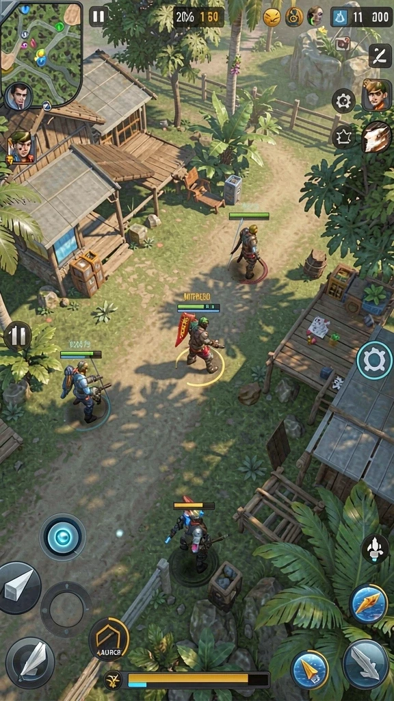Tangkapan layar menampilkan grafis berkualitas tinggi dari game.