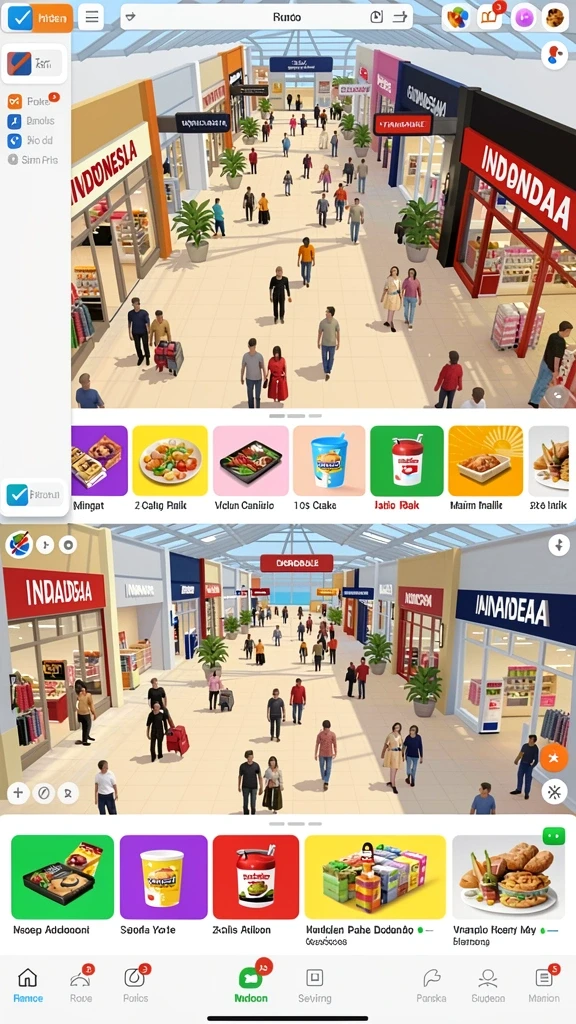 Tampilan menu yang mudah digunakan dan intuitif.