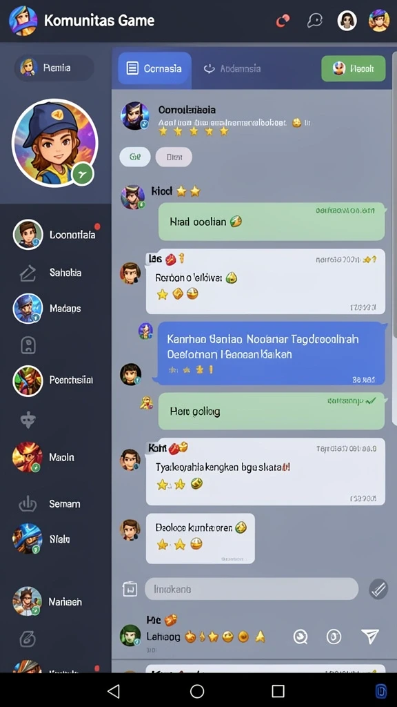 Screenshot aplikasi MEGAWIN777 - Antarmuka pengguna yang menarik.
