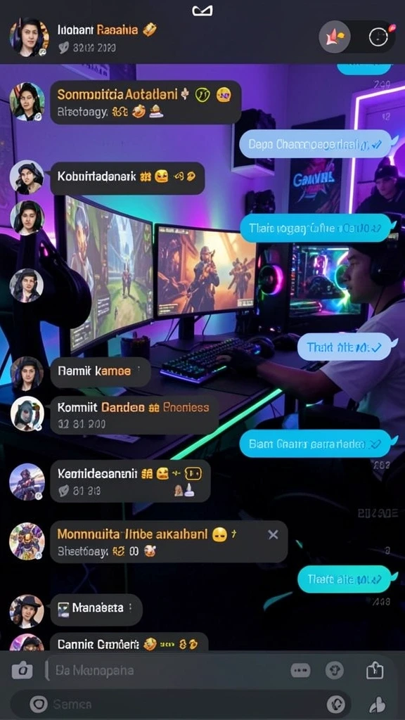 Fitur interaksi sosial yang memperkaya permainan.