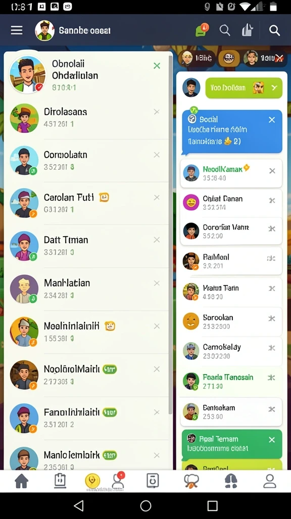 Aksi seru dalam setiap level yang menantang.