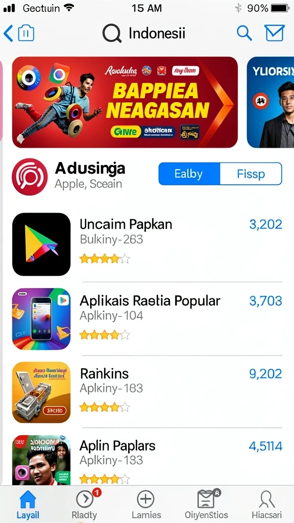 Tampilan awal aplikasi OKIDR yang menarik.