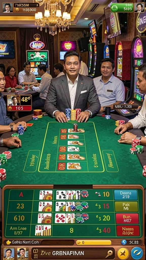 Screenshot fitur kostumisasi karakter yang menarik.