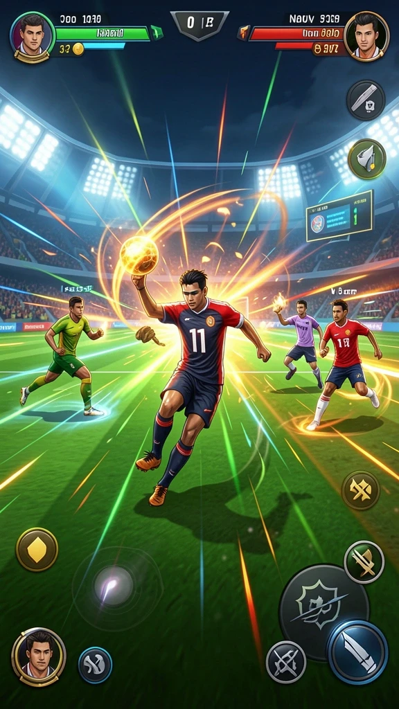 Tampilan permainan yang memukau dan interaktif.