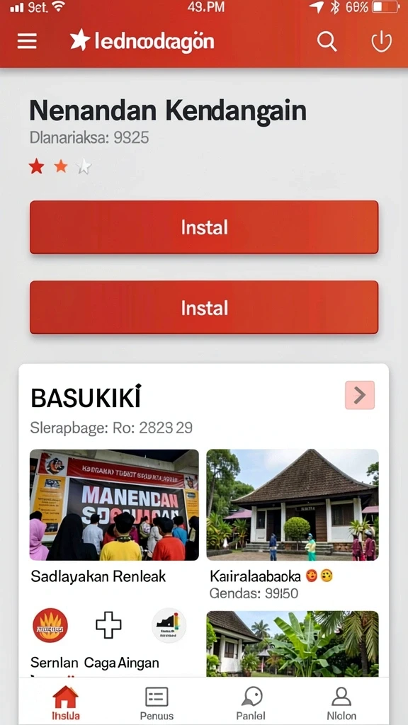 Fitur interaksi komunitas yang mengasyikkan.