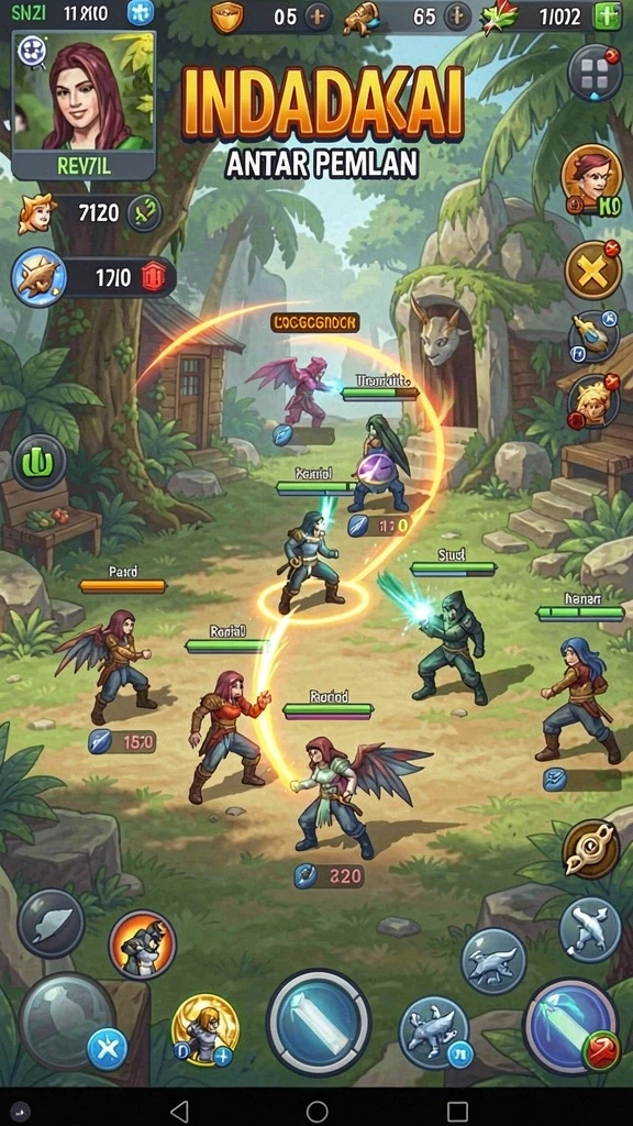 Screenshot 3: Fitur multiplayer yang seru dan interaktif.
