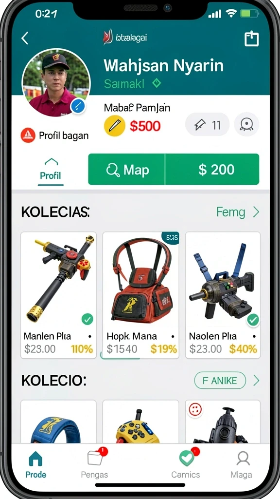 Karakter-karakter beragam dengan skill unik.