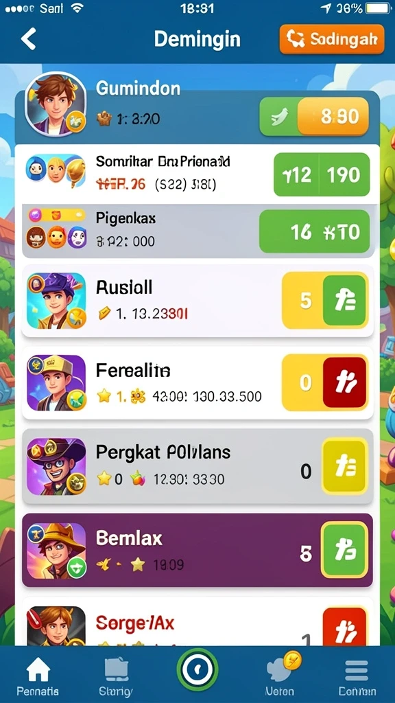 Fitur multiplayer yang memungkinkan Anda bermain bersama teman.