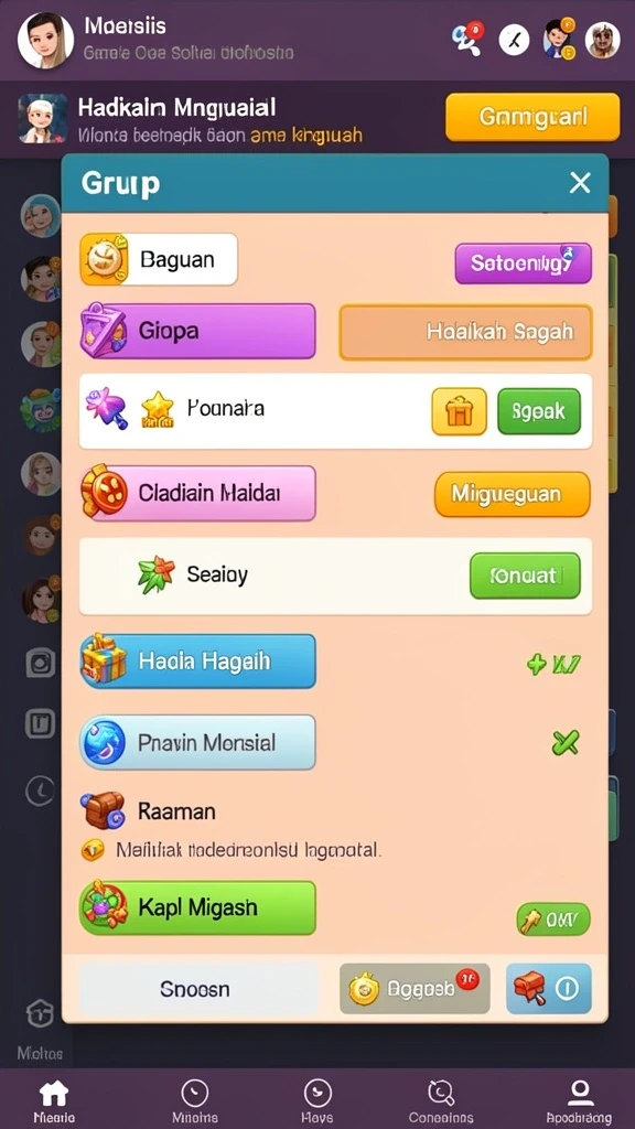 Beragam pilihan tema slot yang menghibur.
