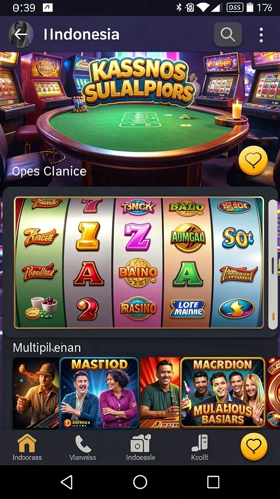 Tampilan permainan slot yang menawan.