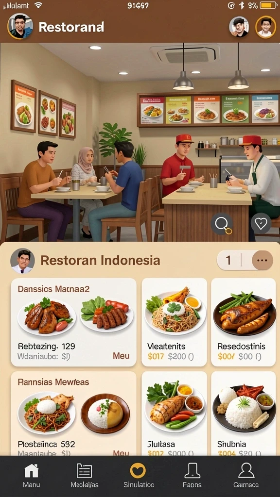 Tampilan utama aplikasi TIGERJP88 yang menarik dan user-friendly.