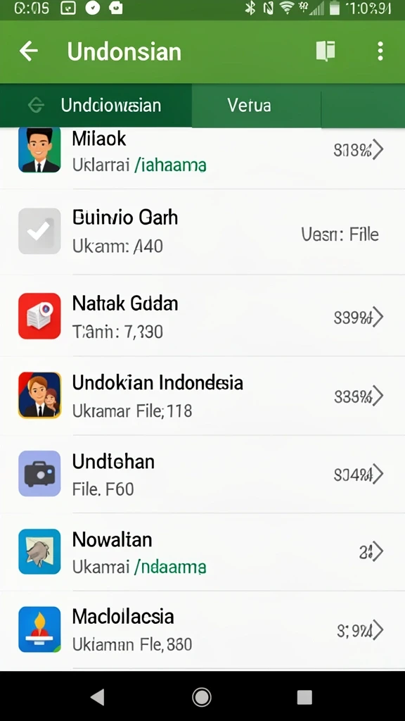 Tampilan antarmuka pengguna TOGELUP yang menarik.