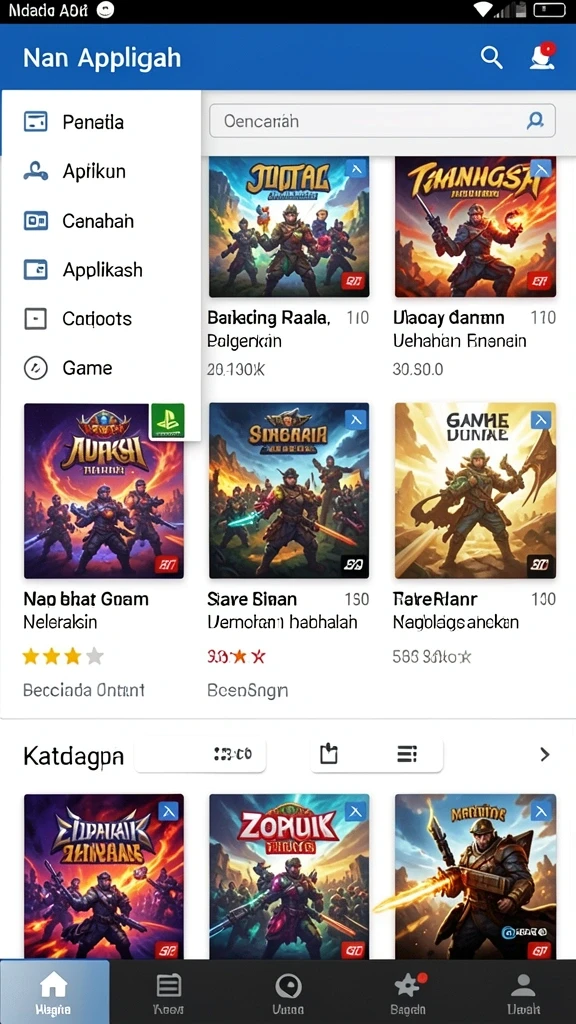 Antarmuka pengguna yang intuitif dan mudah digunakan.