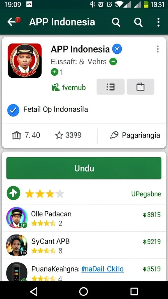 Tampilan antarmuka yang menarik dan mudah digunakan.