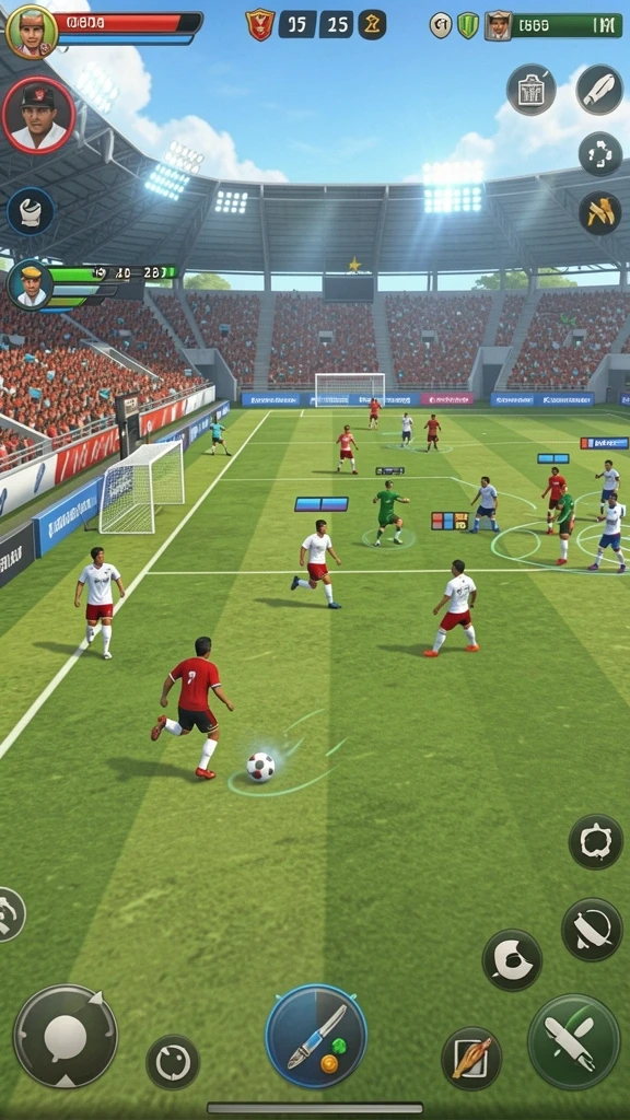 Misi dan tantangan yang menegangkan.